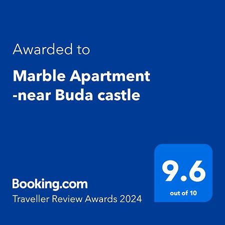 Marble Apartment -Near Buda Castle Budapest Eksteriør billede